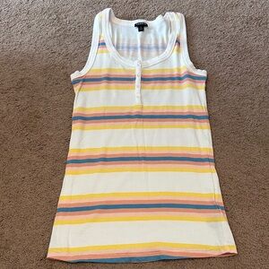 Torrid Multicolor Striped Tank Top